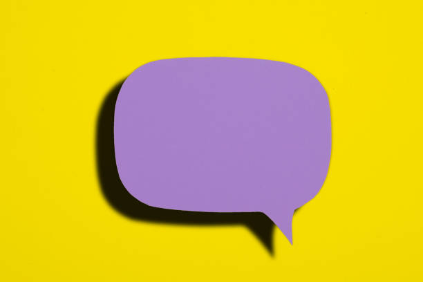 Text Bubbles , ready to write.Chat bubbles - paper cut design