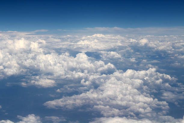 istock Probably the Himalaya or Langtang mountain range (?) from Biman Bangladesh plane. 1054517340