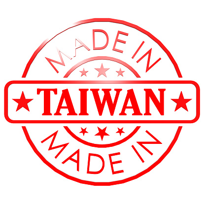Made in Taiwan red seal