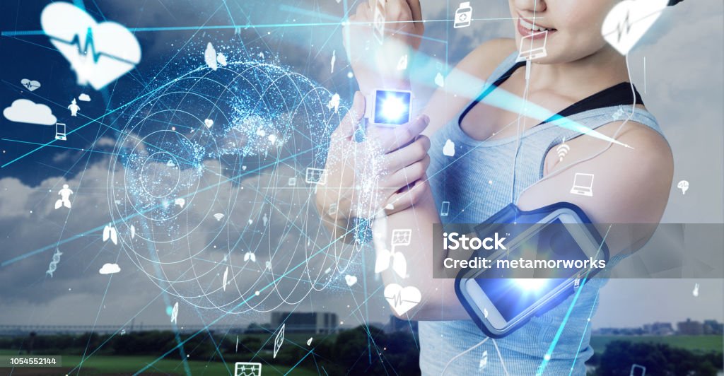 Healthcare technology concept. Technology Stock Photo