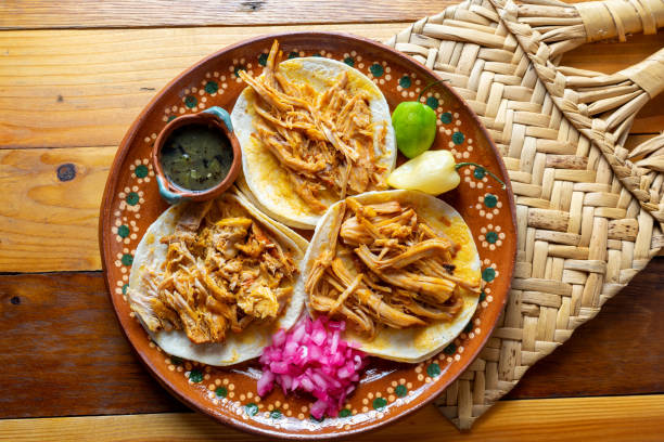 istock Mexican cochinita pibil tacos 1054555482