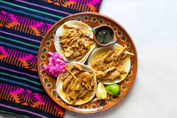 Photo of Mexican cochinita pibil tacos