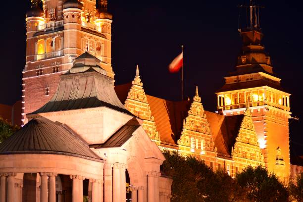 istock The old city at night 1054573690