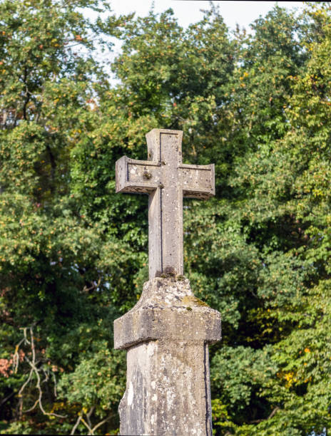 istock Etoile Saint Simon in Saint Germain Forest, France. 1054580212