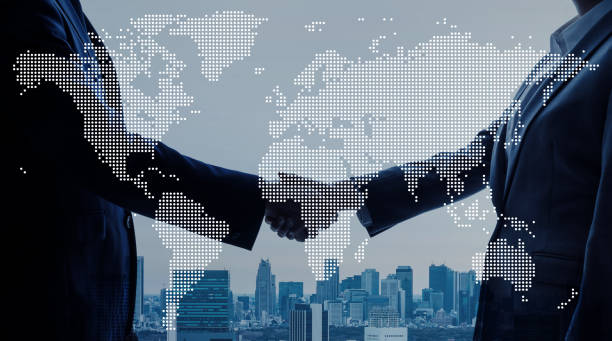 Global business concept. Global business concept. global business handshake stock pictures, royalty-free photos & images