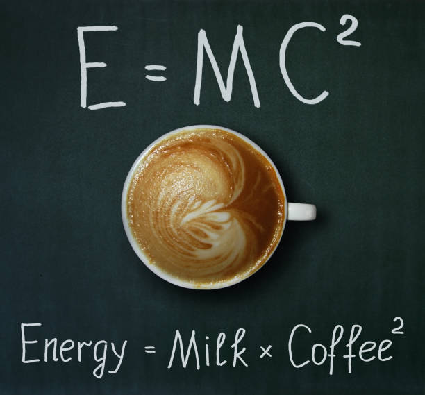 istock Cup of coffee and formula 1054581256