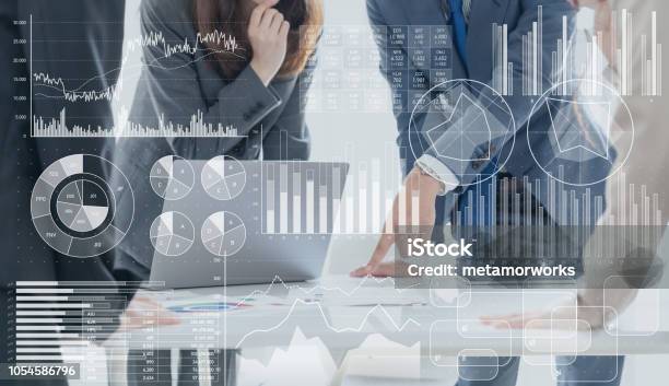 Business Marketing Concept Stock Photo - Download Image Now - Data, Business, Technology