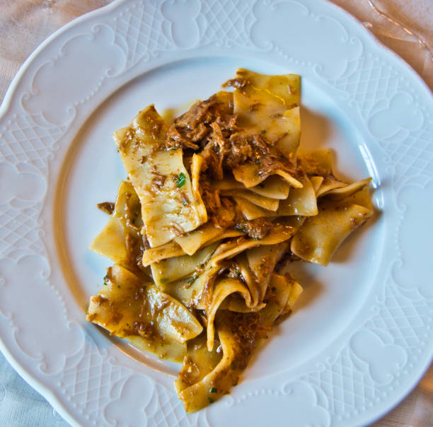 istock pasta with wild boar sauce 1054593168