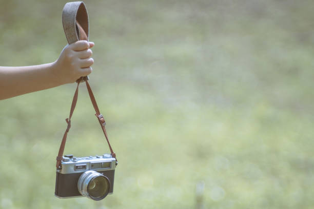 istock The camera is a tool for recording memories, concepts. 1054616576