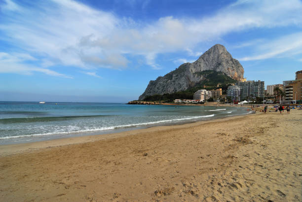 istock La Fossa beach and Ifach Penyon. Calpe. Spain 1054618310