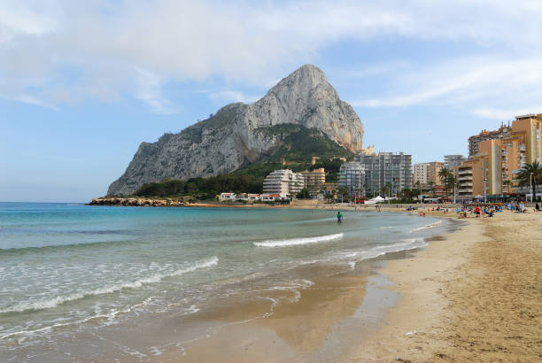 istock La Fossa beach and Ifach Penyon. Calpe. Spain 1054618492