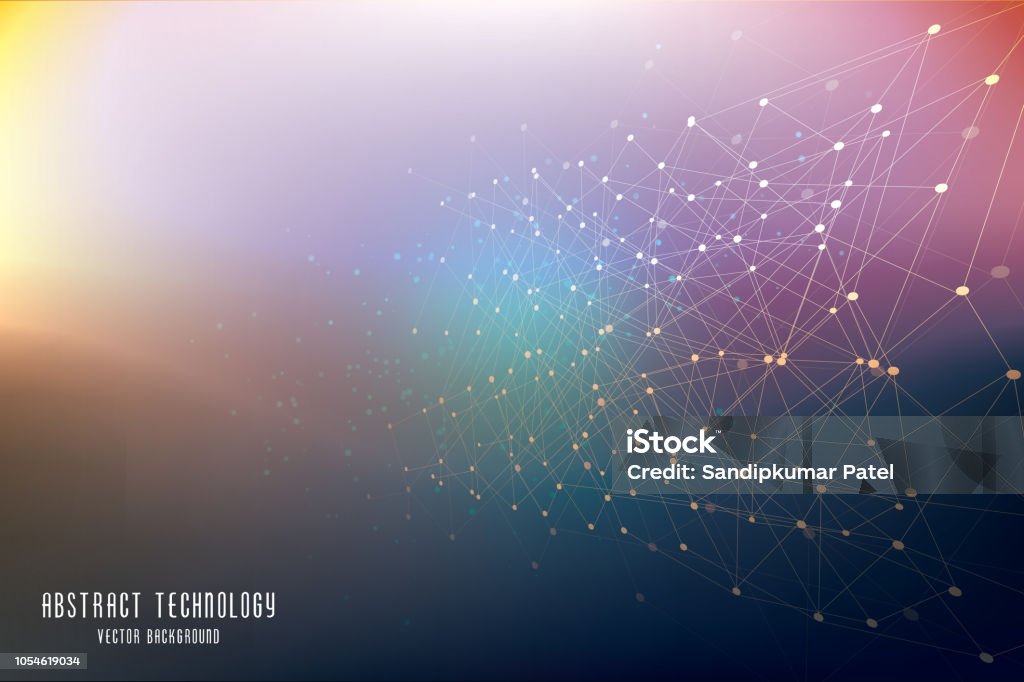 Additonal Network Types Background Image Abstract Network Background Stock Illustration - Download Image Now ...