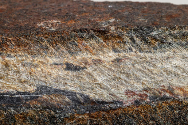 istock Macro mineral stone Snake eye in the rock a white background 1054644982