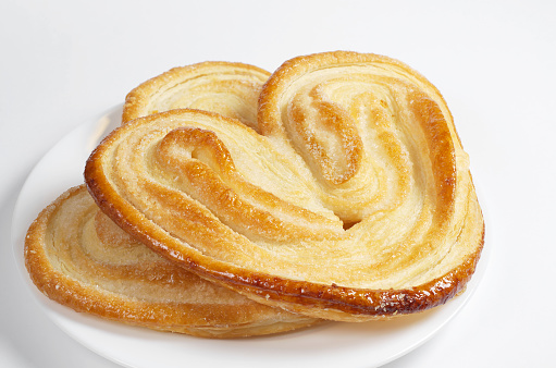 French palmier cookies