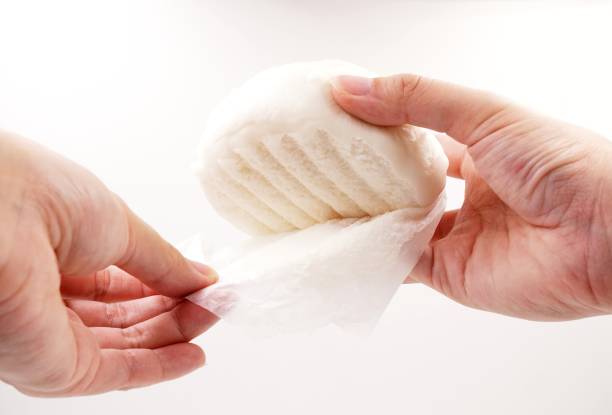 istock Steamed pork and vegetable bun 1054658284