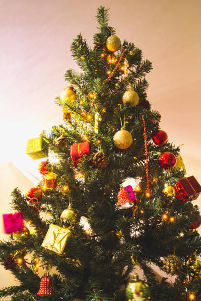 istock Christmas tree and Christmas decorations 1054661040