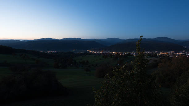 istock clear sky at night landscape 1054691382