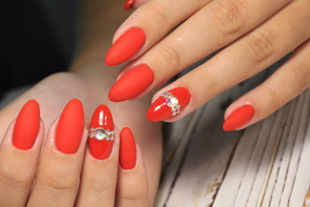 istock Bright, colorful design of manicure, best Summer 2018 1054710852