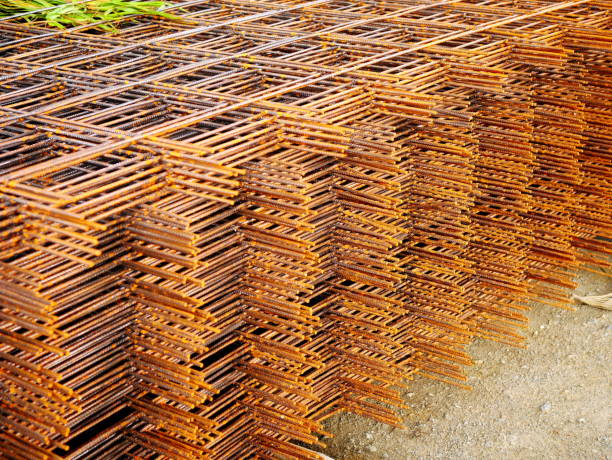 istock Steel rods bars can used for reinforce concrete 1054712210