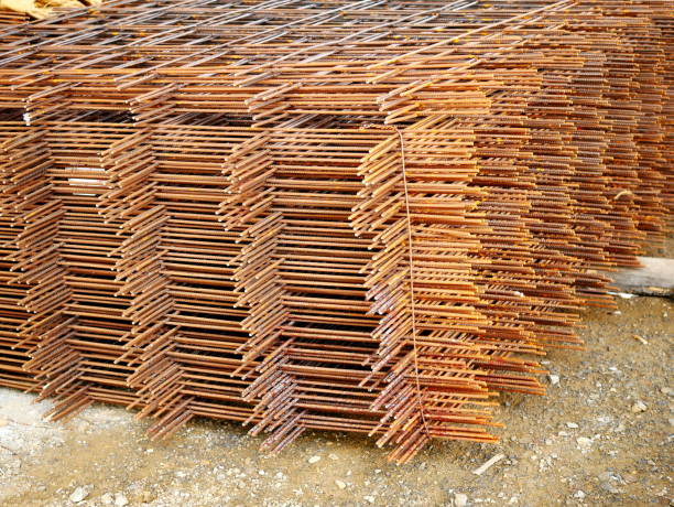 istock Steel wire in the factory 1054712998