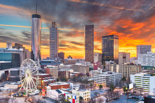 istock Atlanta, Georgia, USA Downtown Skyline 1054715740
