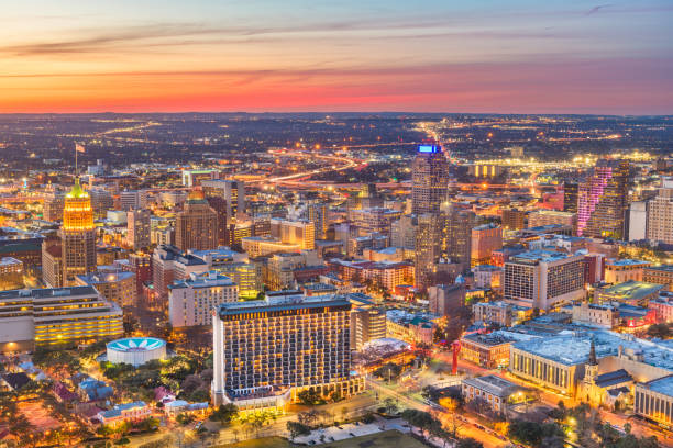 istock San Antonio, Texas, USA Skyline 1054716112