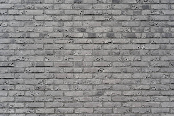 sfondo muro vecchio mattone grigio scuro - black and white architecture surrounding wall wall foto e immagini stock