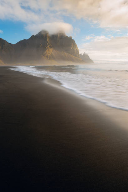 istock Kambhorn peak ar sunrise. Stokksnes, Iceland 1054731536