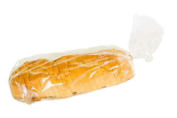 istock Sliced Rustic French Bread In Plastic Bag 105473839