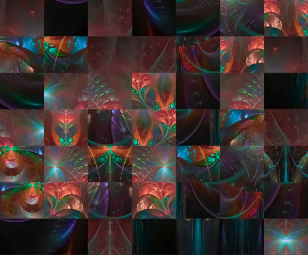 istock abstract fractal digital mosaic 1054741962
