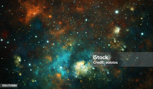 Stellar System Stock Photo - Download Image Now - Galaxy, Multi Colored, Bunch