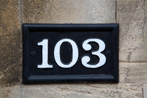 istock One Hundred and Three Number Sign 1054770782