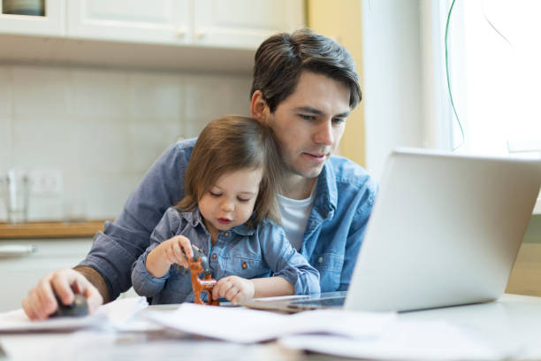 istock freelancer father with little daughter 1054778162