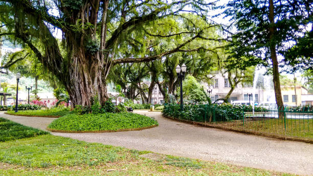 istock Square in the Center of Santos / SP 1054786882