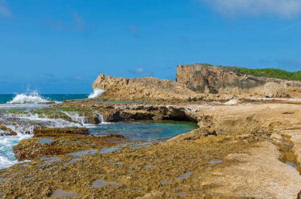 istock Cliffs Tidal Pools and Rock Ledges of Punta Las Tunas 1054788040