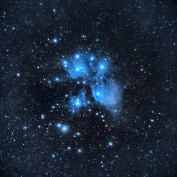 istock M45, Pleiades cluster or the seven sisters 1054802560