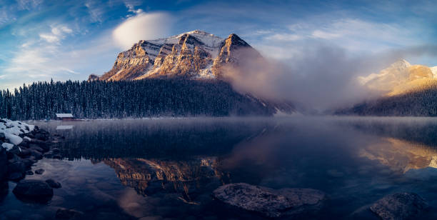 istock Lake Louise,winter view 1054802864