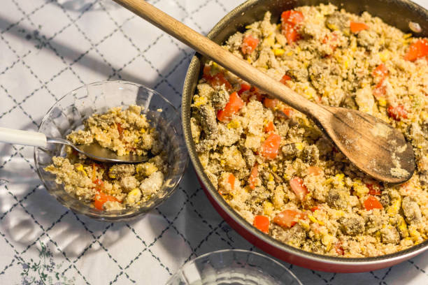 istock Farofa, typical brazilian dish. 1054803114