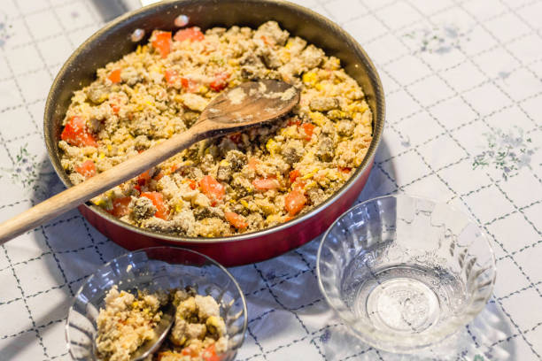 istock Farofa, typical brazilian dish. 1054804254