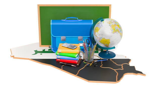 istock Back to school or education in Iraq concept, 3D rendering. 1054812028