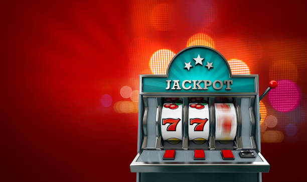 Casino Slot Machine Jackpot Stock Photo - Download Image Now - Slot Machine,  Jackpot, Casino - iStock