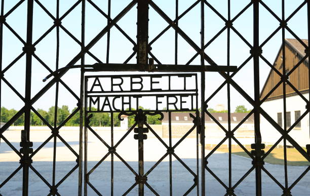 nurnberg, dachau concentration camp / germany - death camp imagens e fotografias de stock