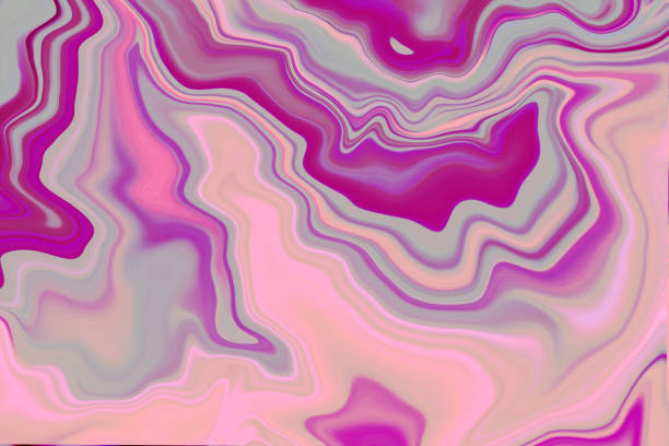 istock Pink modern background, liquid paint mixing,poster for interior 1054821610