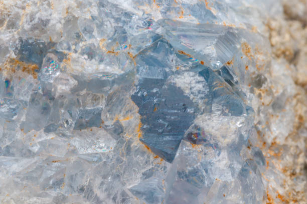 Gradient surface of agate rock