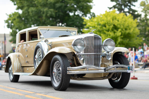 Westlake, Texas, USA - October 19, 2013: A 1929 Packard Phaeton Model 640 is on display at the 3rd Annual Westlake Classic Car Show.
