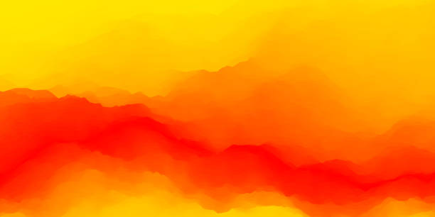 Vibrant Abstract Background Stock Illustration - Download Image Now - Yellow  Background, Red, Orange Color - iStock