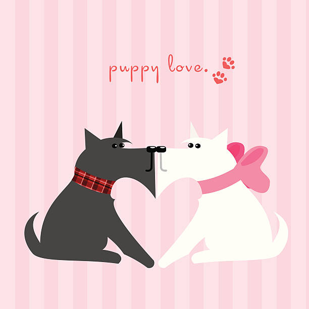 Puppy Love – Vektorgrafik