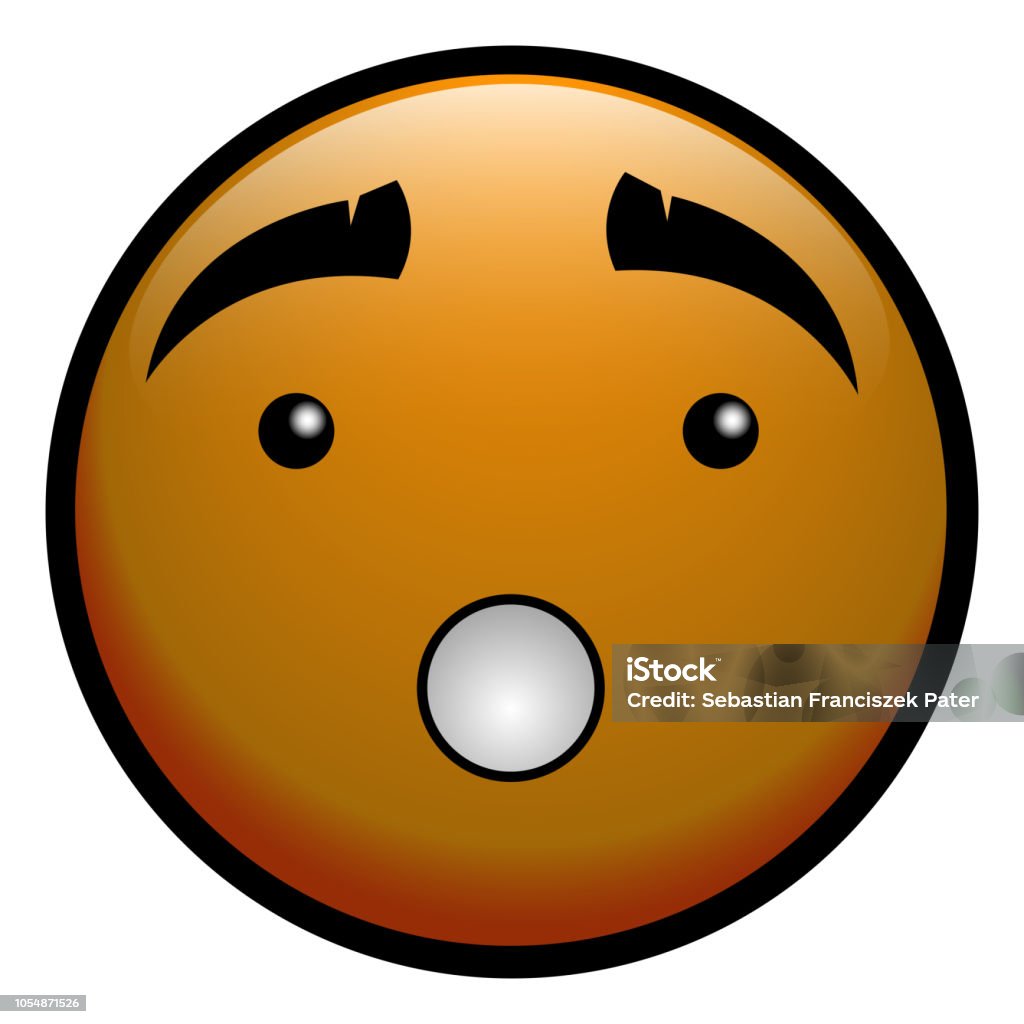 Emot Shocking Shock Stock Illustration - Download Image Now - Aggression, Anger ...