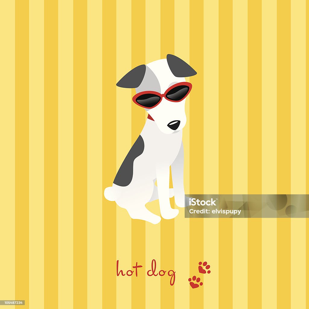 hot dog - clipart vectoriel de Chien libre de droits