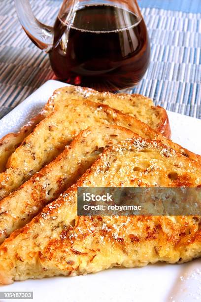 Torrada Francesa - Fotografias de stock e mais imagens de Almoço - Almoço, Azul, Açúcar